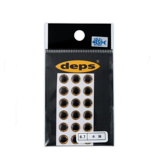 deps CRYSRAL EYE 6.7 dia. (18 pcs/pack) SUITEKI-GOLD