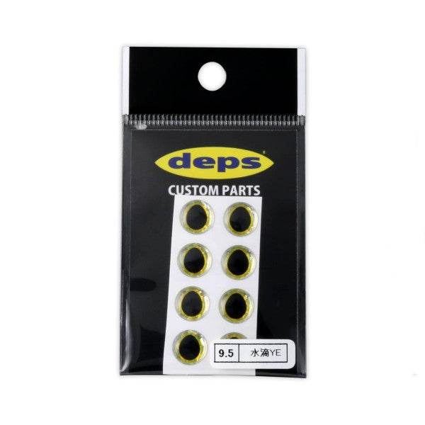 deps CRYSRAL EYE 9.5 dia. (8 pcs/pack) SUITEKI-YELLOW - Britannic Trade