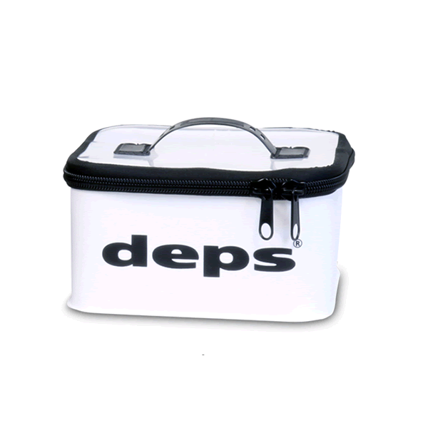 deps TOOL BAG L L 250 x 225 x 150mm WHITE x BLACK fishing terminal tackle