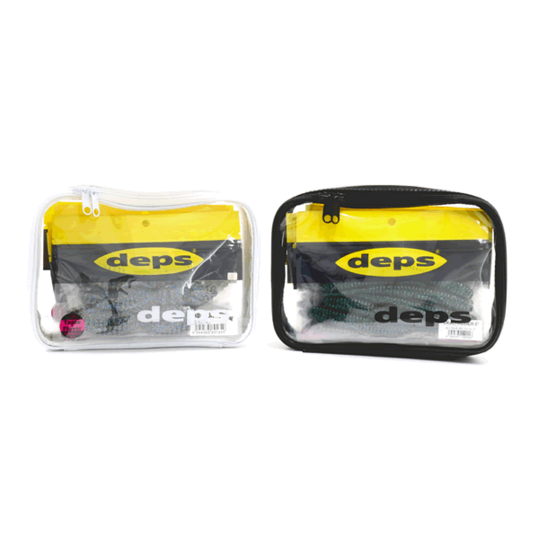 deps MULTI POUCH L : H153 x W218 x D53mm WHITE fishing accessory