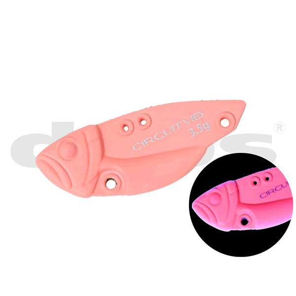 deps CIRCUIT VIB TM 2.0g 27mm : 2.0g #06 RED GLOW