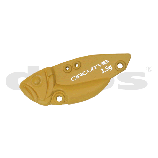 deps CIRCUIT VIB TM 3.5g 35mm : 3.5g #05 MUSTARD freshwater fishing lure