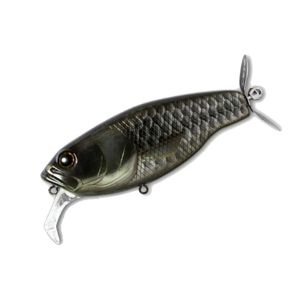 deps BUZZJET Length: 96 mm / Weight: 30 g Floating Wake Bait #25 Nude Black