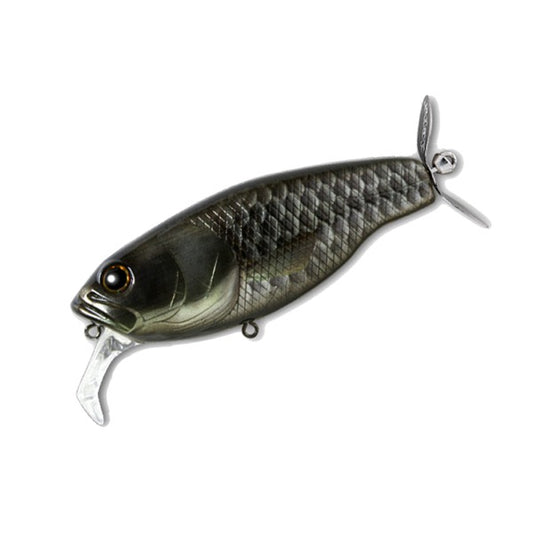 deps BUZZJET Length: 96 mm / Weight: 30 g Floating Wake Bait #25 Nude Black
