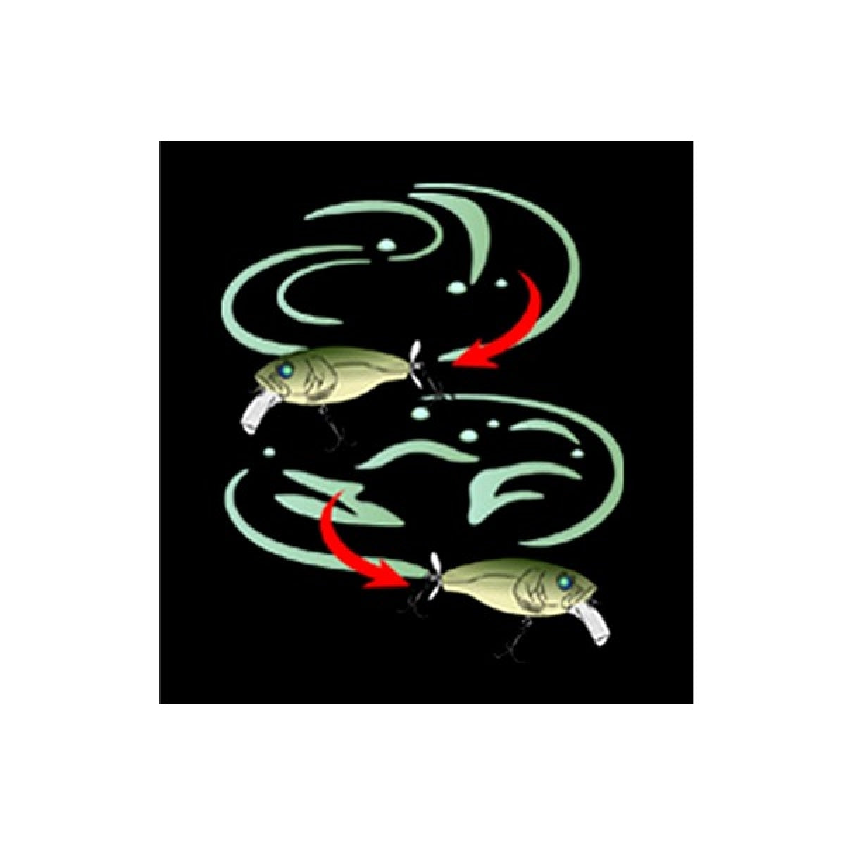 deps BUZZJET Jr. 72mm : 14g #05 HOT TIGER