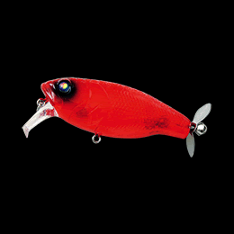deps BUZZJET Jr. 72mm : 14g #11 RED SCALE freshwater fishing lure