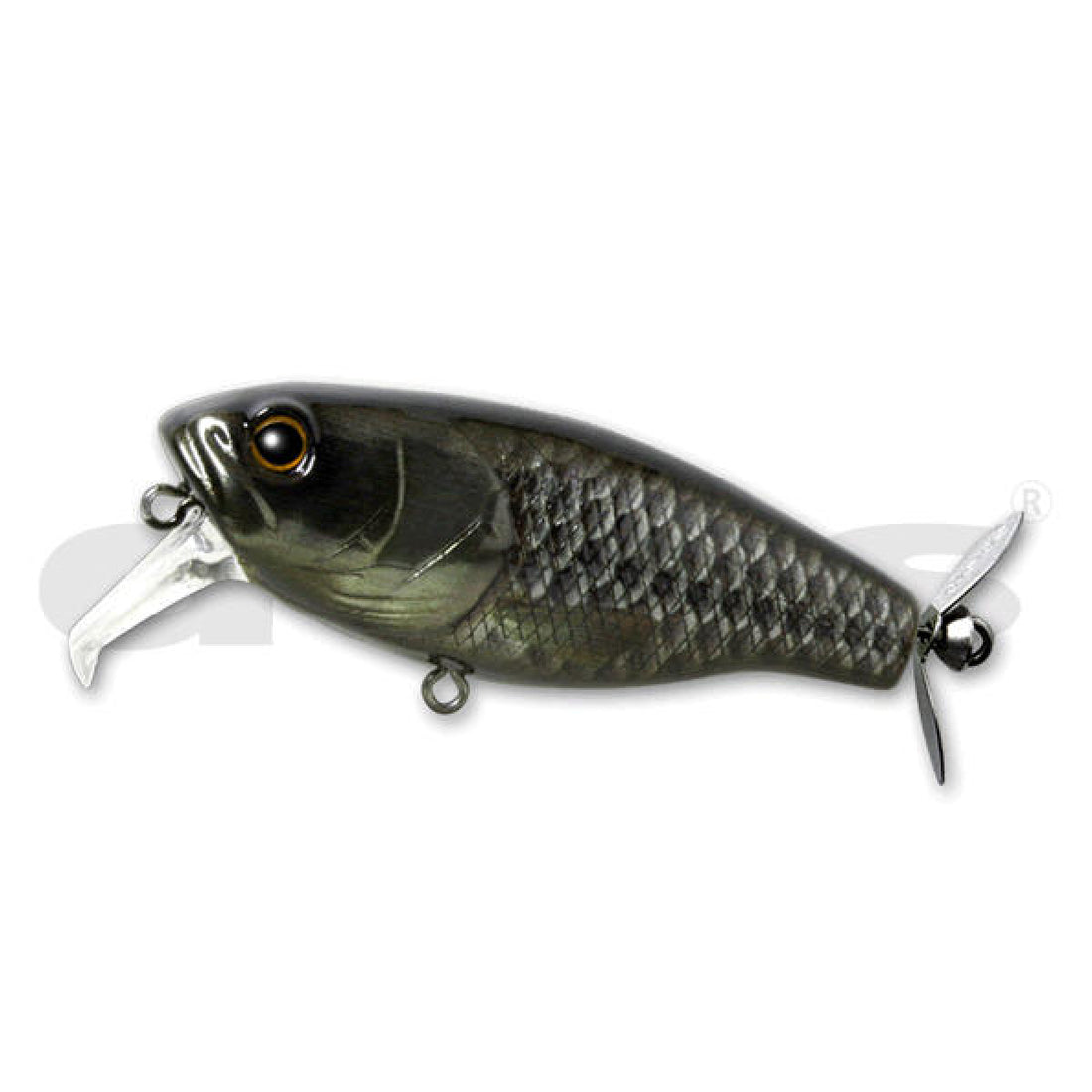 deps BUZZJET Jr. 72mm : 14g #22 NUDE BLACK freshwater fishing lure