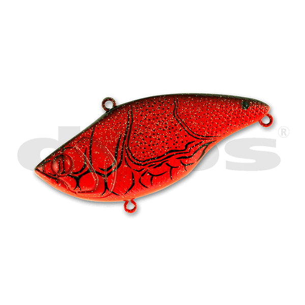 deps MS VIBRATION TUNGSTEN SHALLOW 71mm : 5/8oz #14 RED CRAW