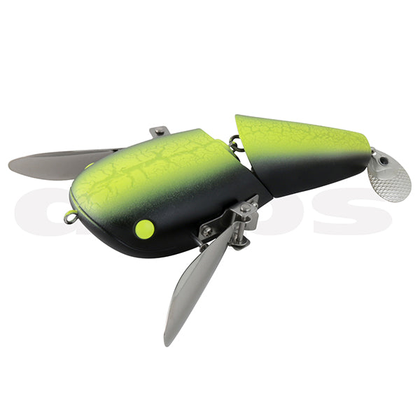 deps NZ CRAWLER Jr. 96mm : 1oz #09 CRACKLE CHART BACK freshwater fishing lure