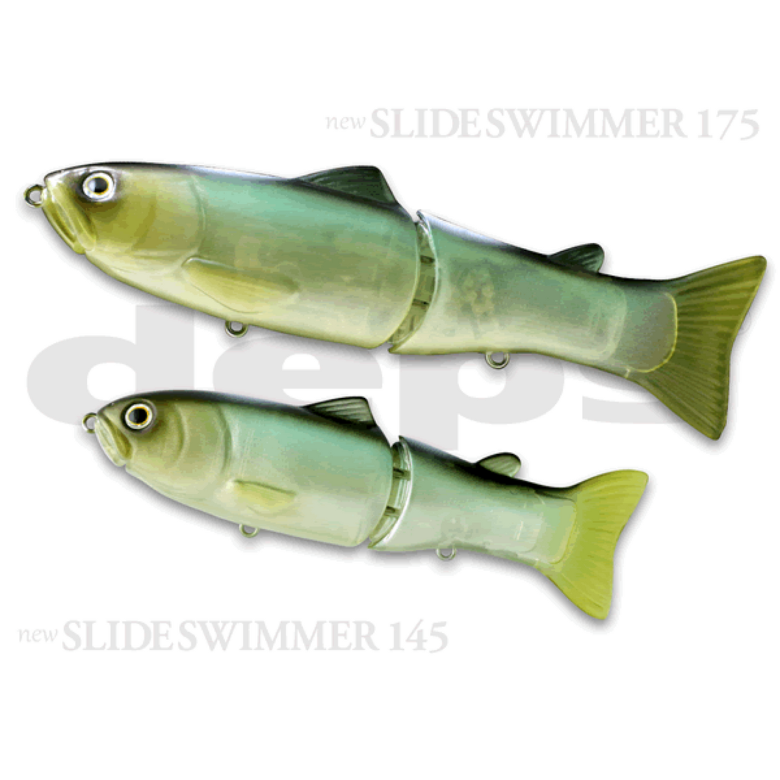 deps new SLIDESWIMMER 175 175mm : 2.8oz Slow Sinking / Knock sound #06 GHOST KETABASU freshwater fishing lure