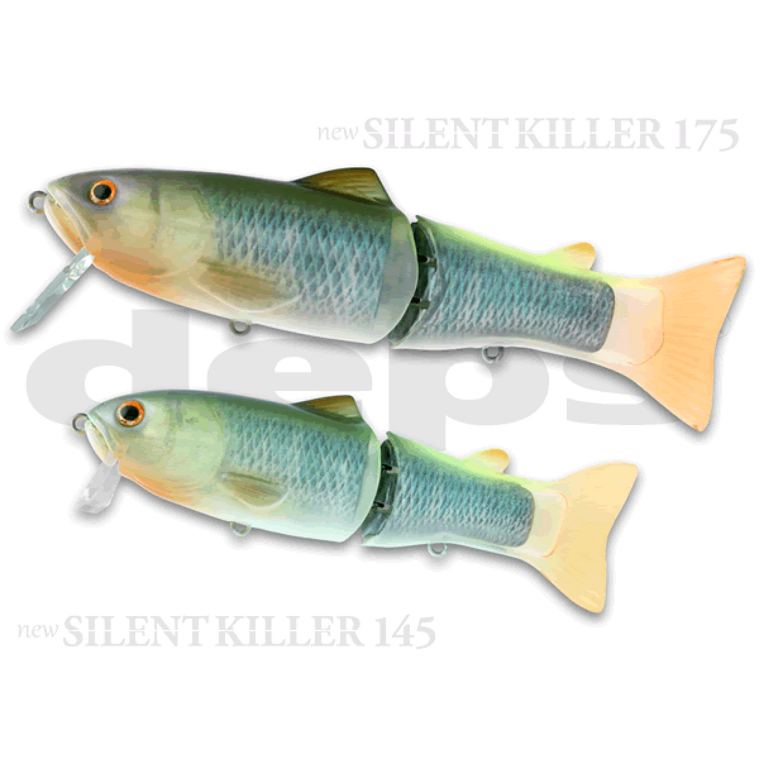 deps new SILENTKILLER 175 175mm : 2.5oz Floating #93 REAL KETABASU freshwater fishing lure