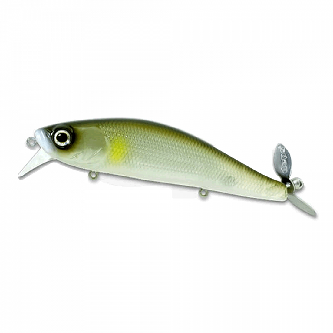 deps SPIRALMINNOW 120mm : 25.0g #04 GHOST AYU freshwater fishing lure