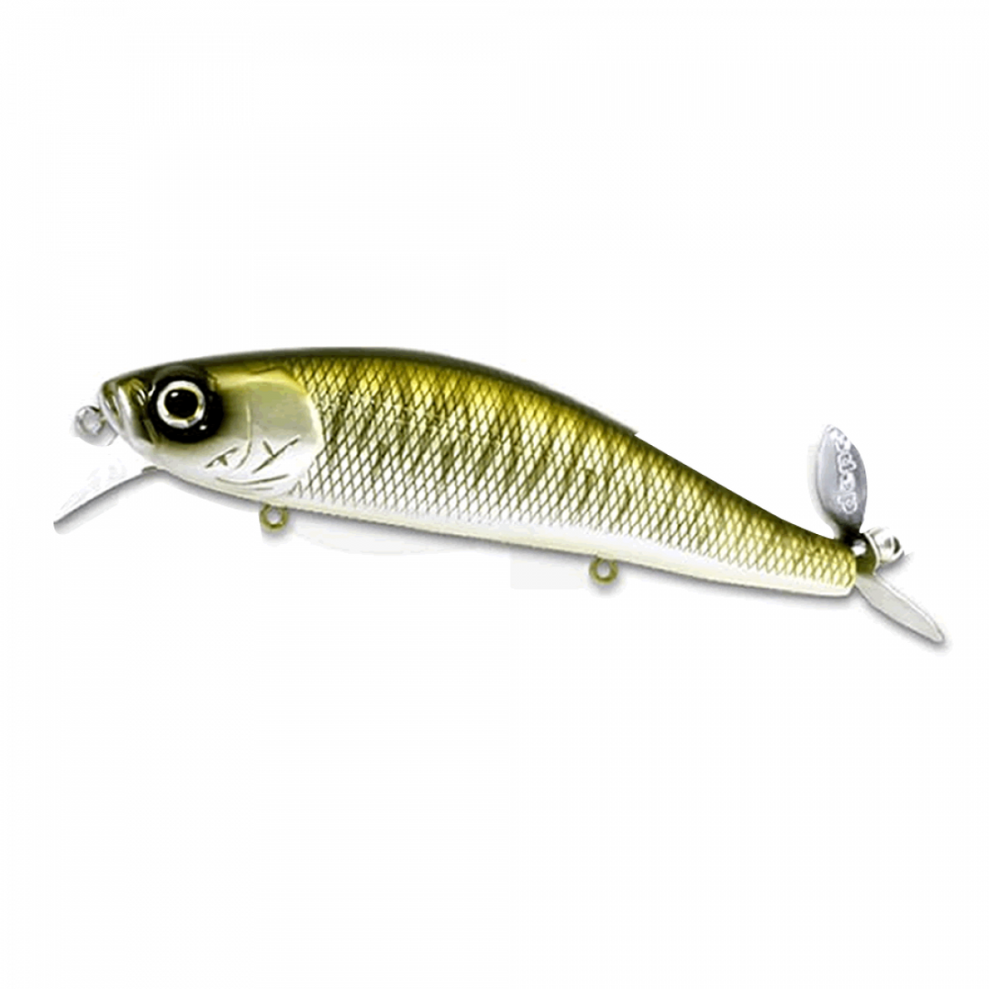 deps SPIRALMINNOW 120mm : 25.0g #12 FLASH TIGER freshwater fishing lure