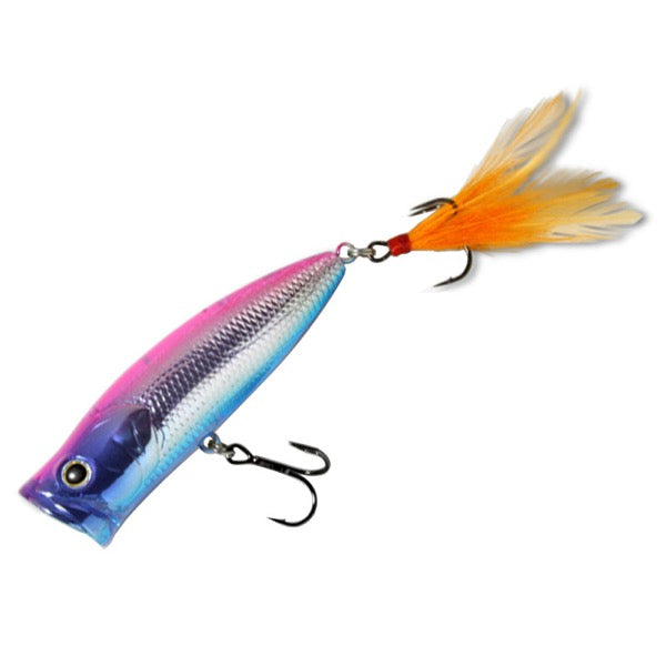 deps PULSECOD Length: 80 mm / Weight: 16 g Floating Popper #19 Cosmic Pink