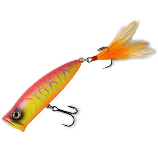deps PULSECOD Jr. Length: 65 mm / Weight: 10 g Floating Popper #06 Red Tiger