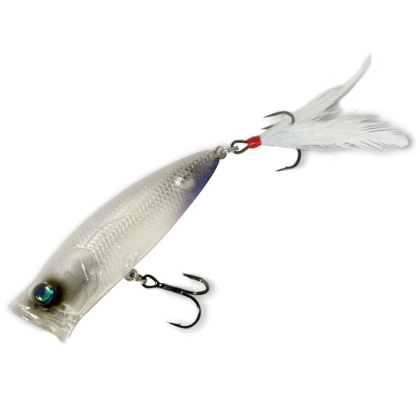 deps PULSECOD Jr. Length: 65 mm / Weight: 10 g Floating Popper #12 Glass Cat