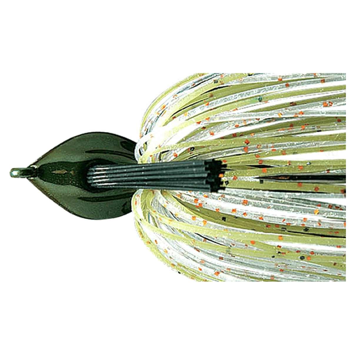 deps FLAT BACK JIG 3/16oz Silicone Skirt #21 WEED SHRIMP