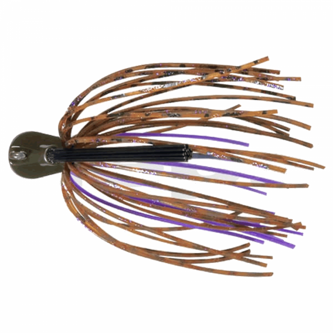 deps KONTOUR JIG 5/8oz Silicone Skirt #03 PUMPKIN PURPLE freshwater fishing lure