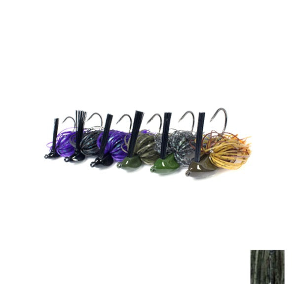 deps FLAT BACK JIG SILICON SKIRT 1/2oz #34 Watermelon Seed