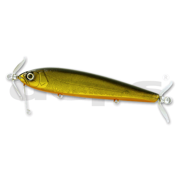 deps CALLING HUSTLER 125mm_: 29.5g #22 GM BLACK GOLD freshwater fishing lure