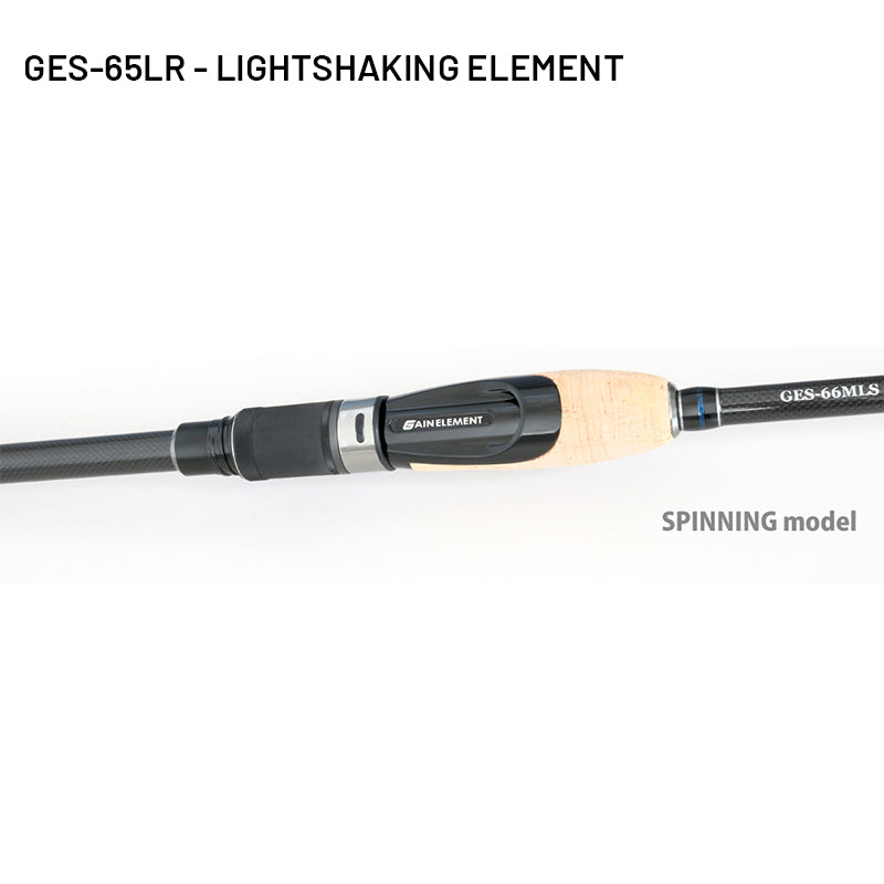 deps GAIN ELEMENT GES-65LR - LIGHTSHAKING ELEMENT (1 piece+Grip Joint, SPINNING) fishing rod — photo 3