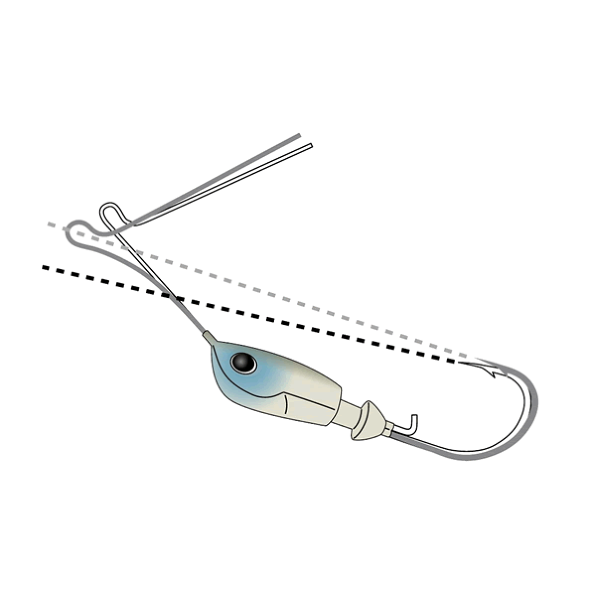 deps B-CUSTOM 5/8oz DW Double Willow #16 GREEN CRYSTAL