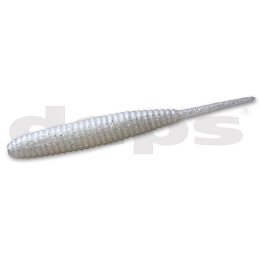 deps DEATHADDER 4" (8 pcs/pack) #09 PEARL WHITE/SILVER FLAKE