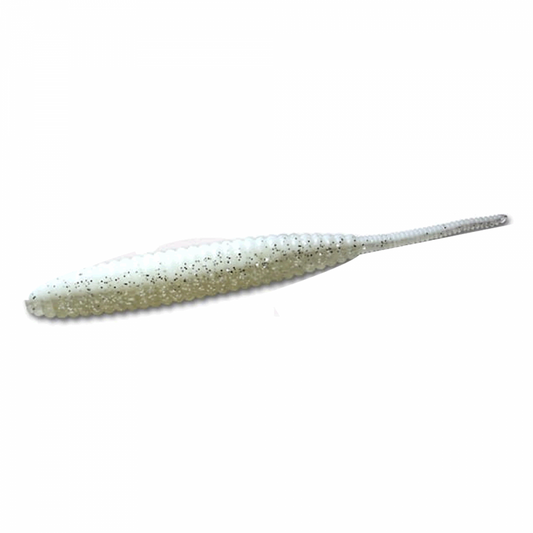 deps DEATHADDER 4" (8 pcs/pack) #31 WHITE CLEAR/SILVER FLAKE