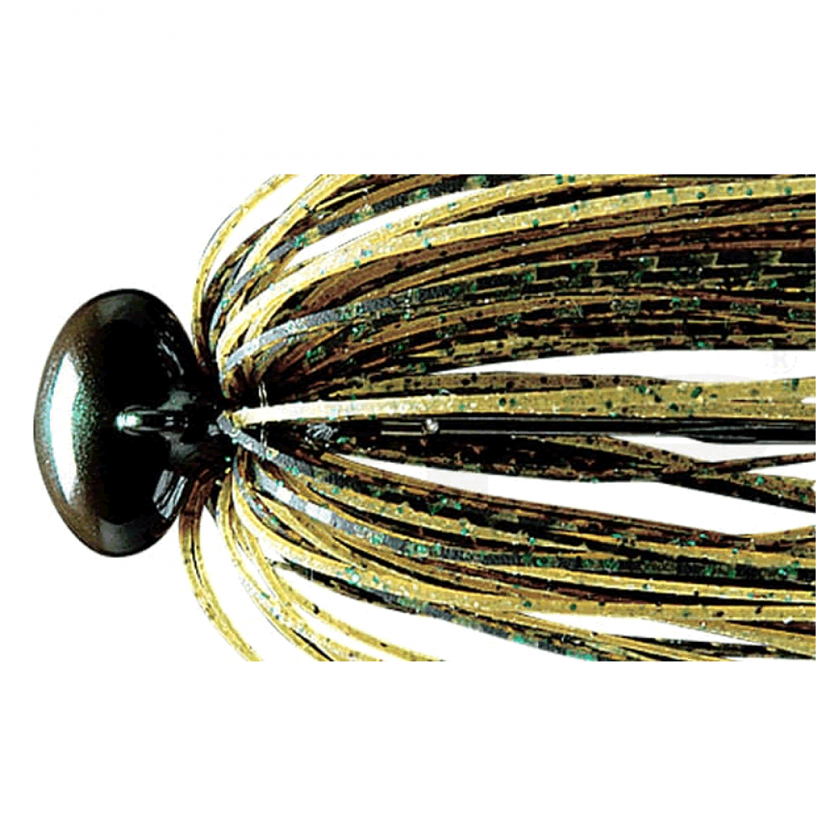 deps HYPER FOOTBALL JIG 1/4oz Silicone Skirt #24 SCALE ROOT BEER