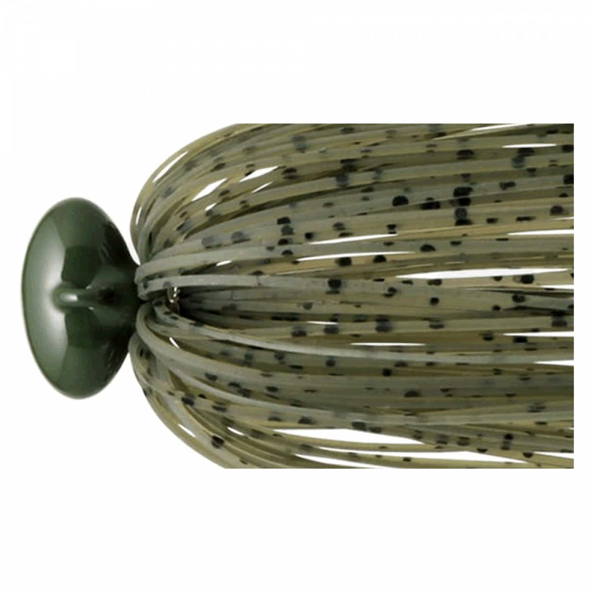 deps HYPER FOOTBALL JIG 1/4oz Silicone Fine Skirt #65 FS WATER MELON SEED