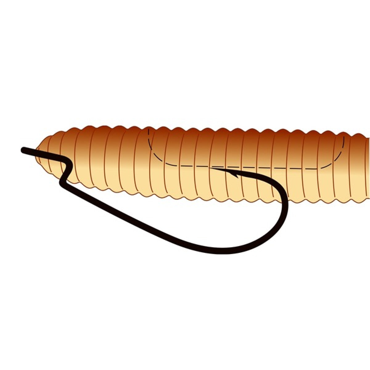 deps DEATHADDER 4" (8 pcs/pack) #18 BLUE MARRON