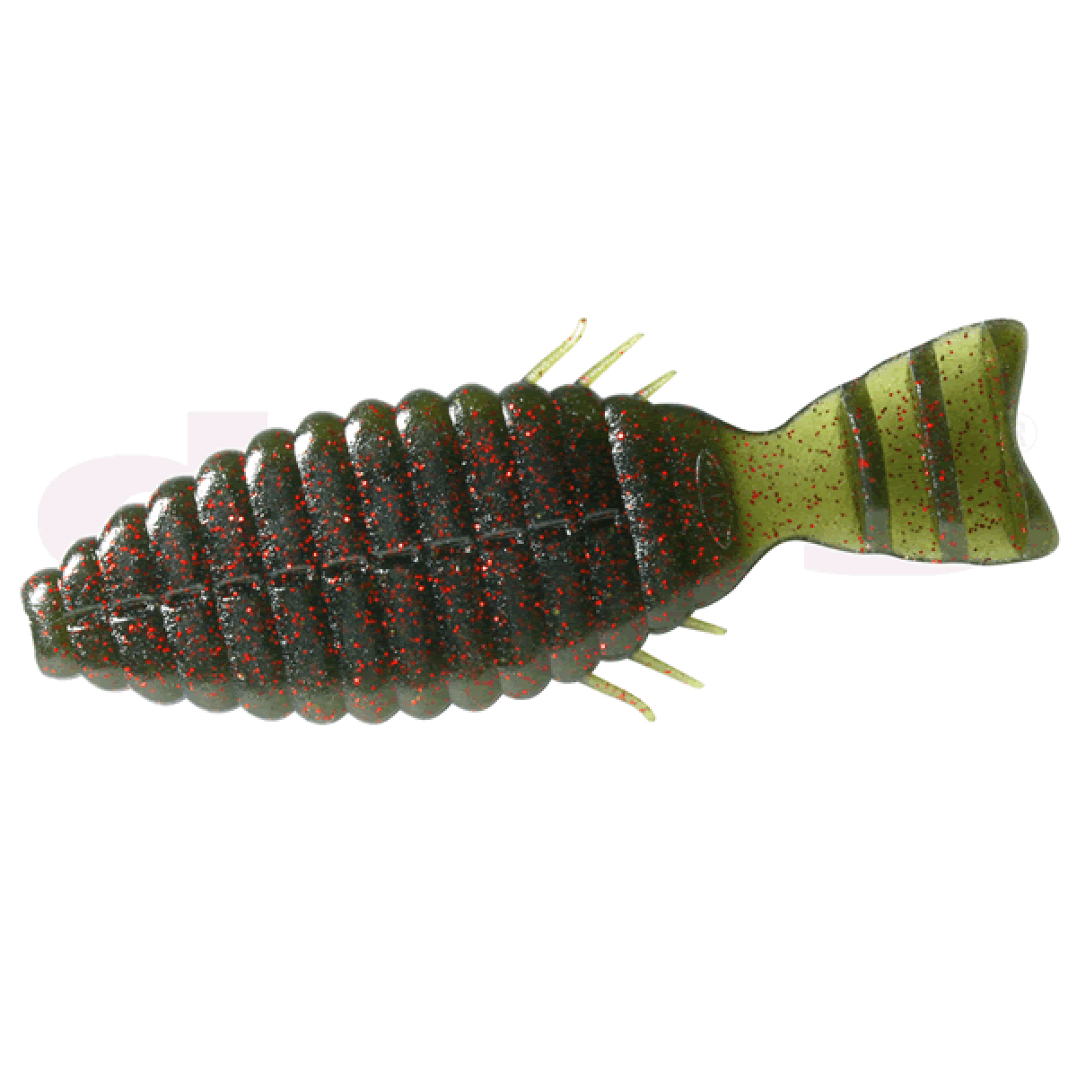 deps BULLFLAT 2" 1/16oz (10 pcs/pack) #30 WATER MELON/RED FLAKE