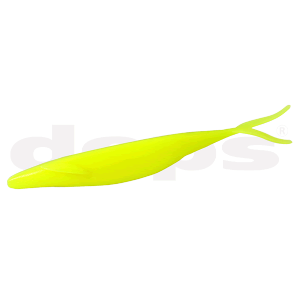 deps SAKAMATA SHAD 4.5" (8 pcs/pack) #16 CHARTREUSE