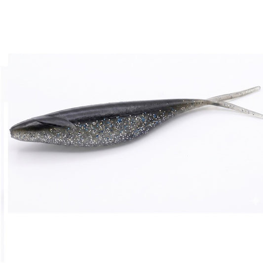 deps Sakamata Shad 2.5" Length: 2.5" (64mm) / Weight: 1.3g (12 pcs/pack) #92 Silver Shiner