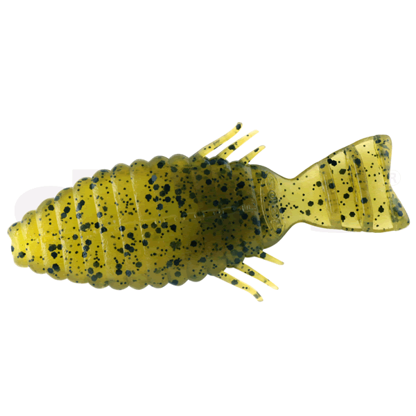 deps BULL FLAT 4.8" (4 pcs/pack) #52 GREEN PUMPKIN / CHARTREUSE