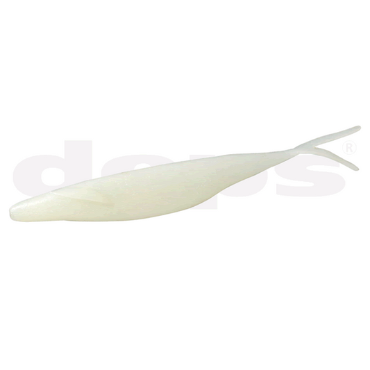 deps SAKAMATA SHAD 8" (4 pcs/pack) #39 PEARL WHITE