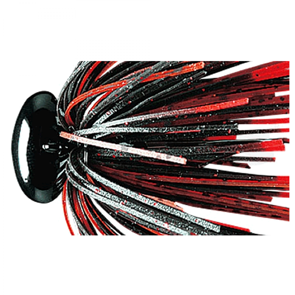 deps HEAD LOCK JIG 1/2oz 1/2oz Silicone Skirt #26 FIRE EDGE