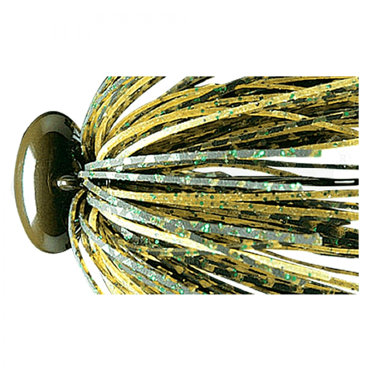 deps HEAD LOCK JIG 3/4oz 3/4oz Silicone Skirt #24 SCALE ROOT BEER