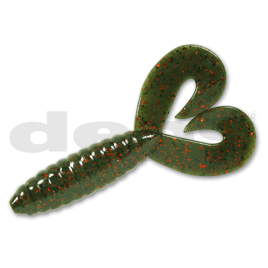 deps DEATHADDER TWIN-TAIL 4.5" (6 pcs/pack) #30 WATERMELON RED FLAKE