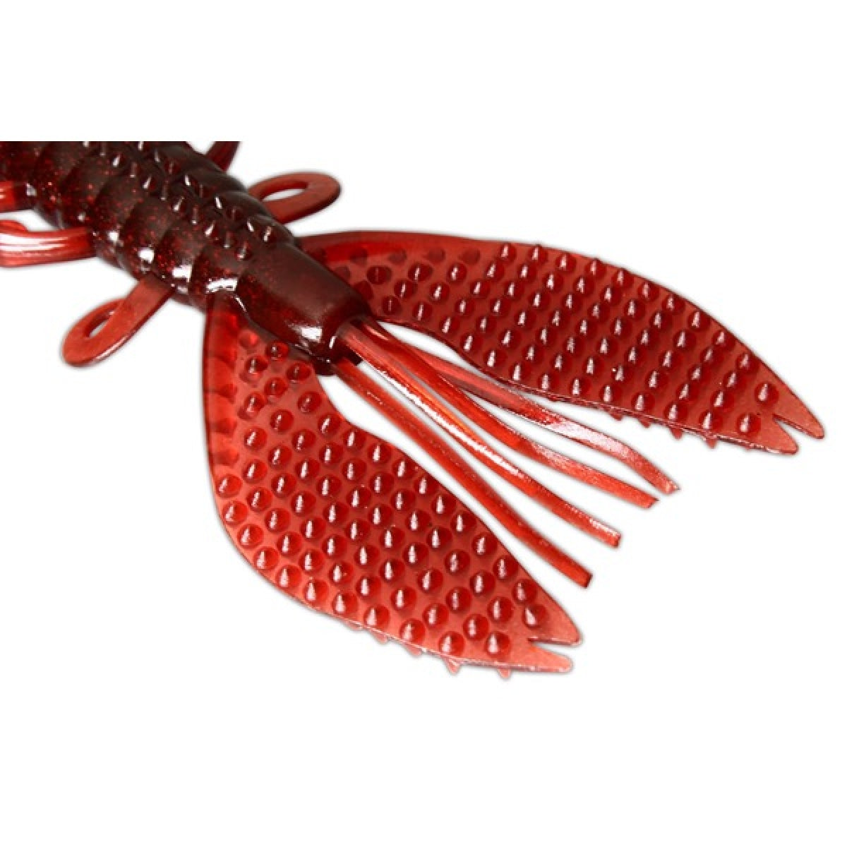 deps SPINY CRAW 3.5" (8 pcs/pack) #58 CLEAR ROSE PEPPER