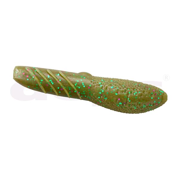 deps COVER SCAT 3.5" (6 pcs/pack) #115 GREEN PUMPKIN / PURPLE & GREEN FLAKE