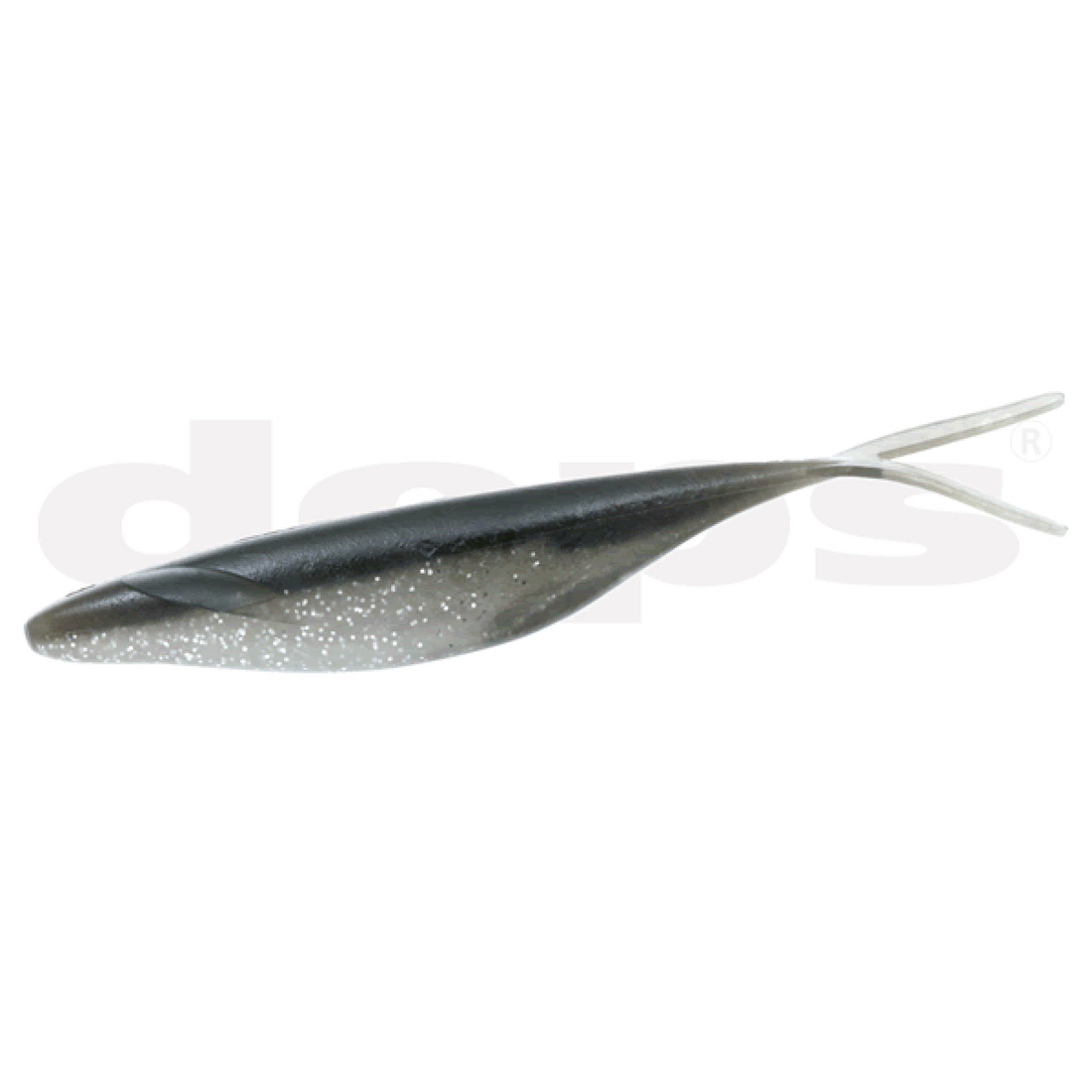 deps SAKAMATA SHAD 8" HEAVY WEIGHT (4 pcs/pack) #92 SILVER SHINER freshwater fishing lure