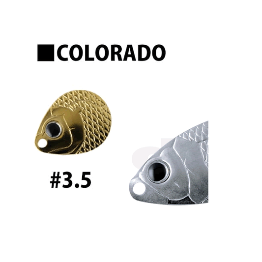 deps CUSTOM BLADE SET COLORADO 3.5 MATTE SILVER