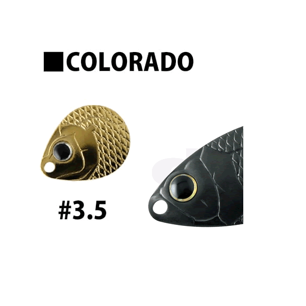 deps CUSTOM BLADE SET COLORADO 3.5 MATTE BLACK