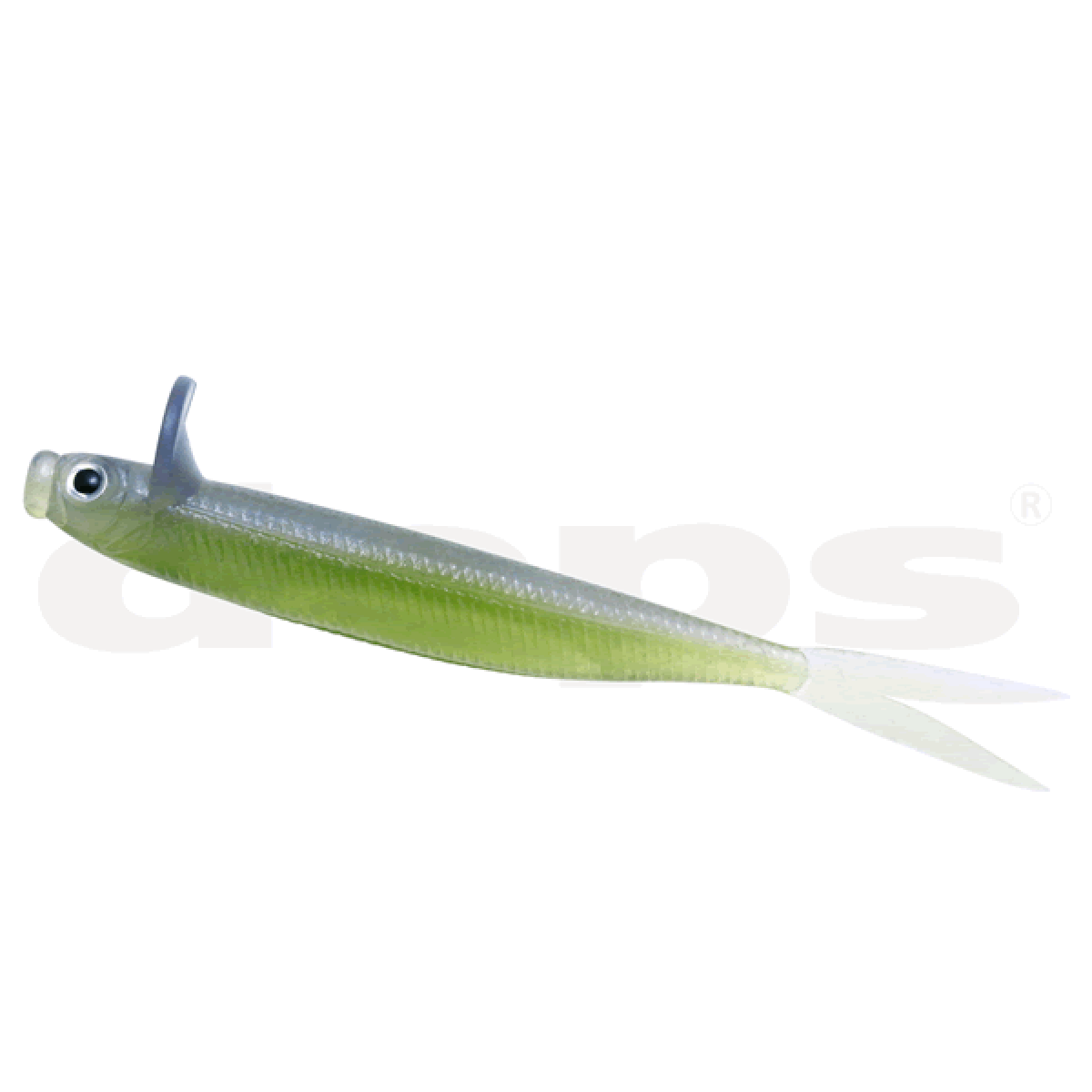 deps FRILLED SHAD 4.7" (5 pcs/pack) #20 WATER MELON PRO BLUE