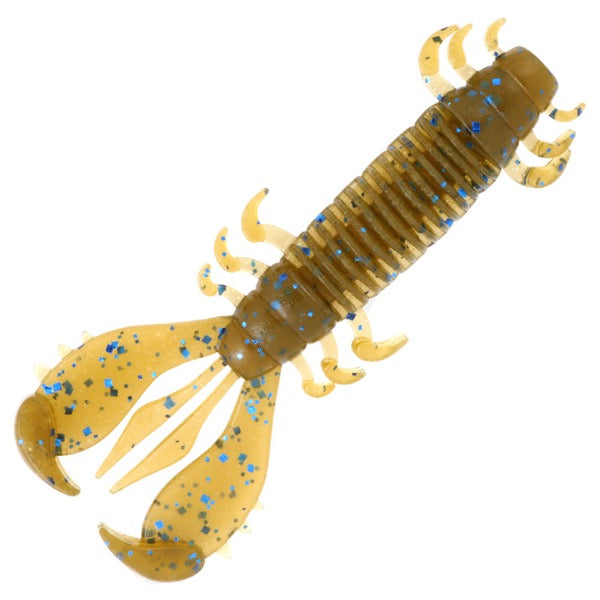 deps MS CRAW 2.6" (8 pcs/pack) #71 Green Pumpkin/Blue Flake
