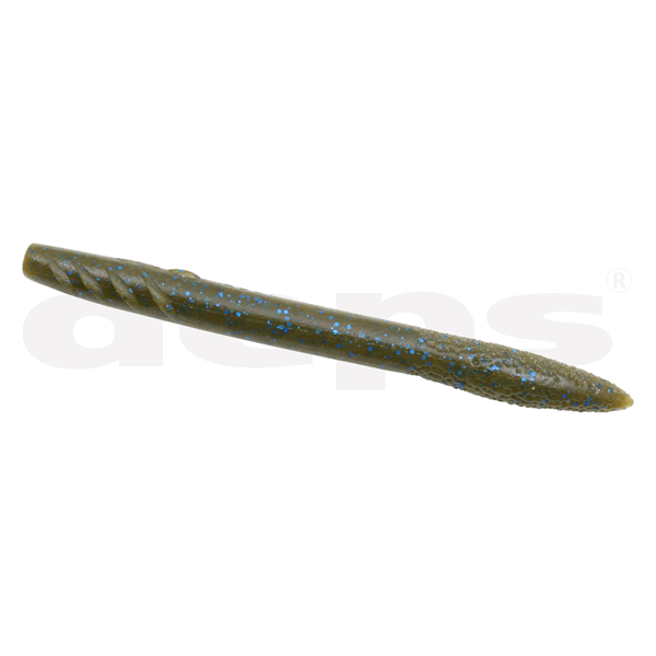 deps SLENDER SCAT 5" (5 pcs/pack) #71 GREEN PUMPKIN / BLUE FLAKE
