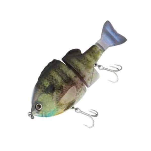 deps TINY BULLSHOOTER SHUDDER TAIL 112mm : 1oz Slow Sinking #01 Real Blue Gill freshwater fishing lure