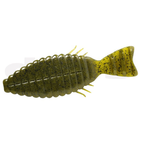 deps BULLFLAT NON SALT 5.8" (4 pcs/pack) #12 Green Pumpkin