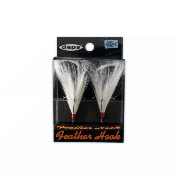 deps FEATHER HOOK VMC8570 #8 WHITE